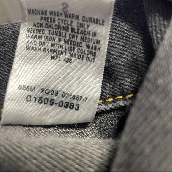 Levi’s Iconic Gray Jacket Type 1 Girls Size Small Western - Picture 8 of 8